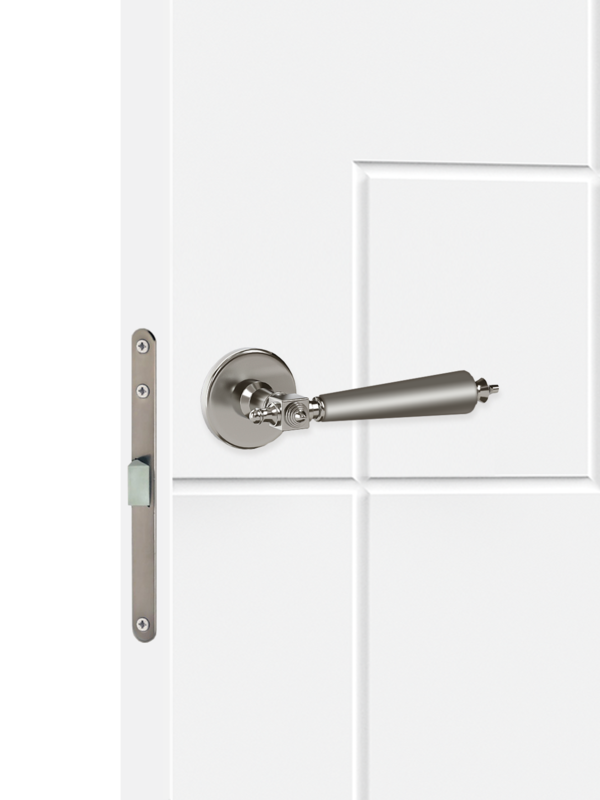 Белый, 600х2000, LR, б/врезки замка и петель