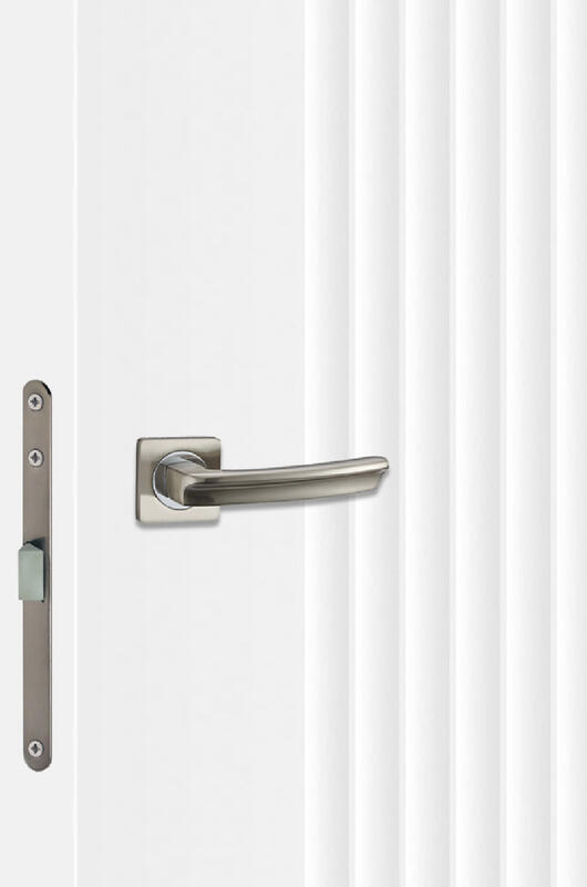 Белый, 800х2000, LR, б/врезки замка и петель, фрез. Волна