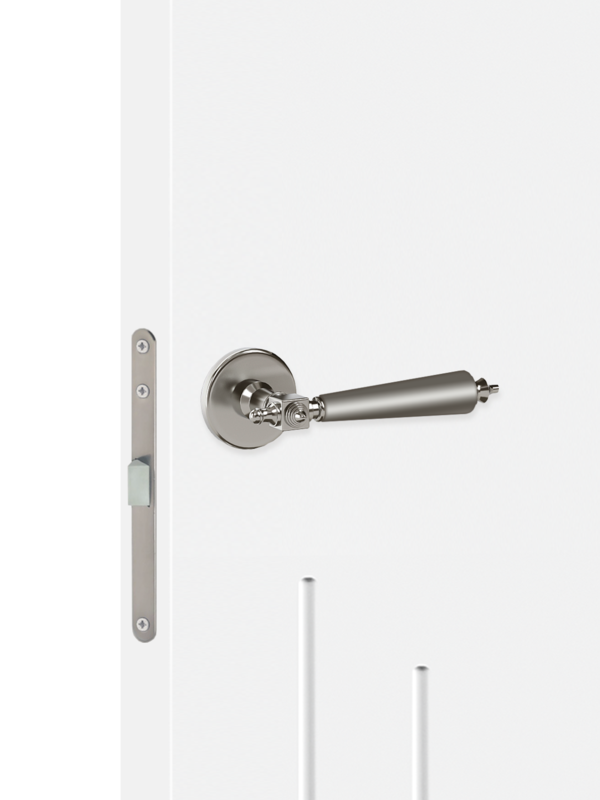 Белый, 800х2000, LR, б/врезки замка и петель