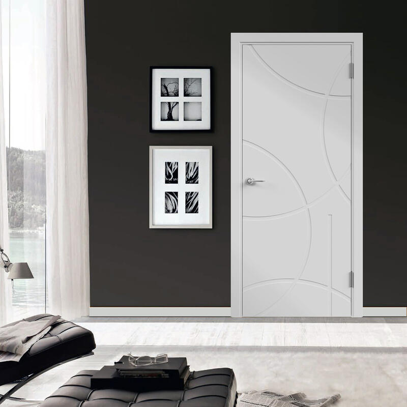 Светло-серый, 800х2000, LR, б/врезки замка и петель