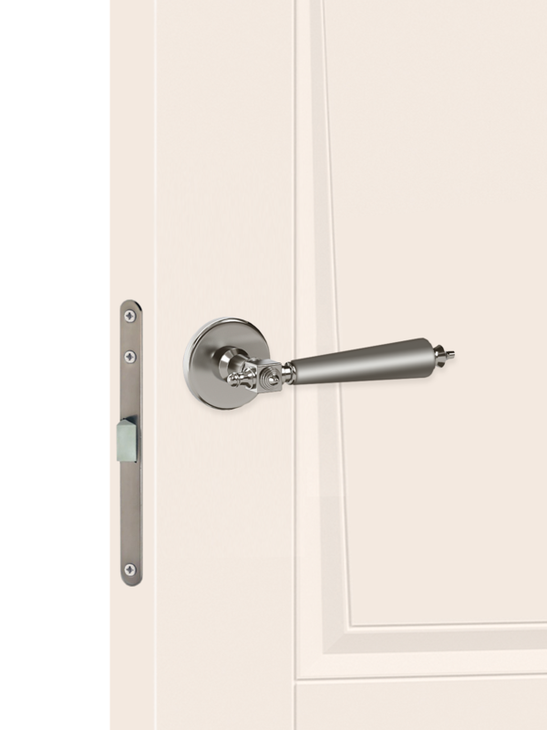 Слоновая кость, 800х2000, LR, врезка п/з. 1895, без врезки п/петли, б/отв. п/фурнитуру