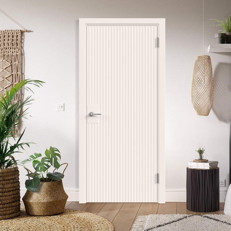 Слоновая кость, 700х2000, LR, б/врезки замка и петель, фрез. Волна