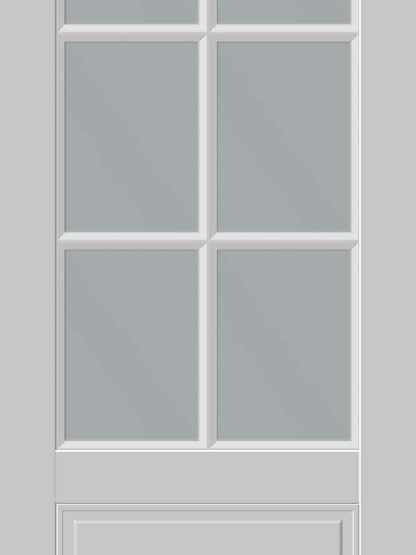 Светло-серый, 700х2000, LR, б/врезки замка и петель, стекло Мателюкс