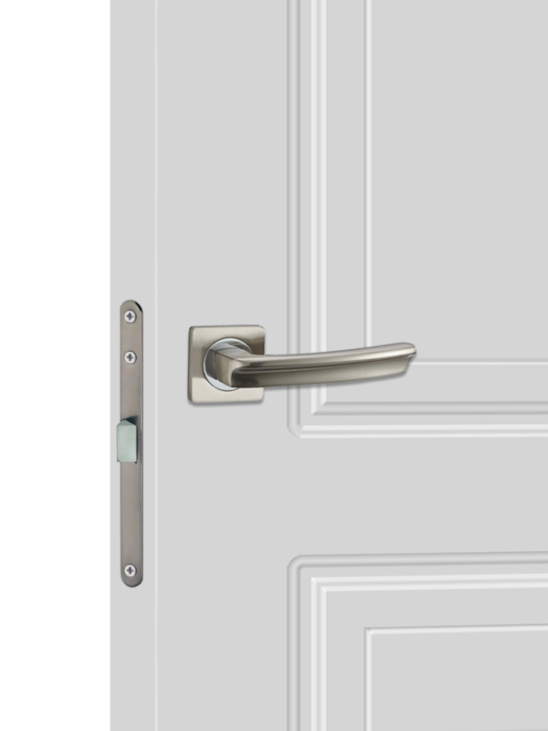 Светло-серый, 800х2000, LR, б/врезки замка и петель