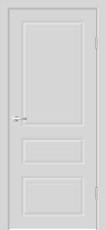 Светло-серый, 900х2000, LR, б/врезки замка и петель