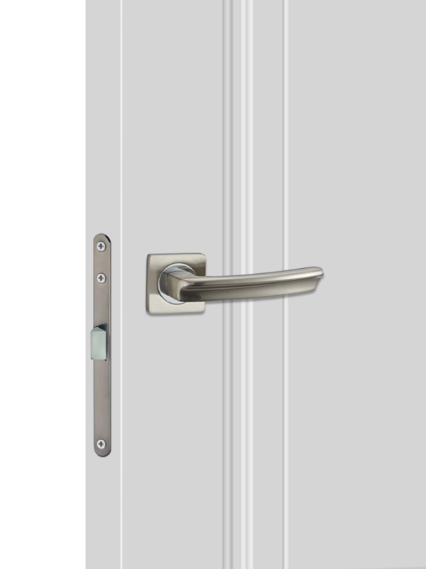 Светло-серый, 700х2000, LR, б/врезки замка и петель