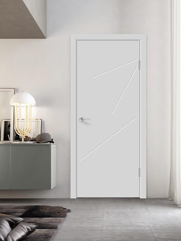 Светло-серый, 600х2000, LR, б/врезки замка и петель