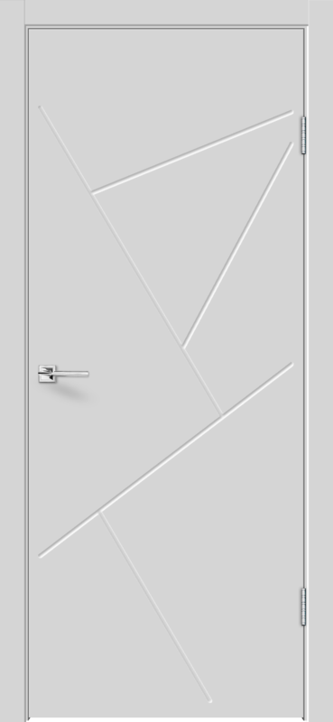 Светло-серый, 900х2000, LR, б/врезки замка и петель