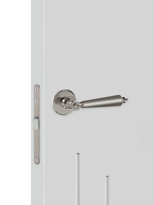 Светло-серый, 900х2000, LR, б/врезки замка и петель