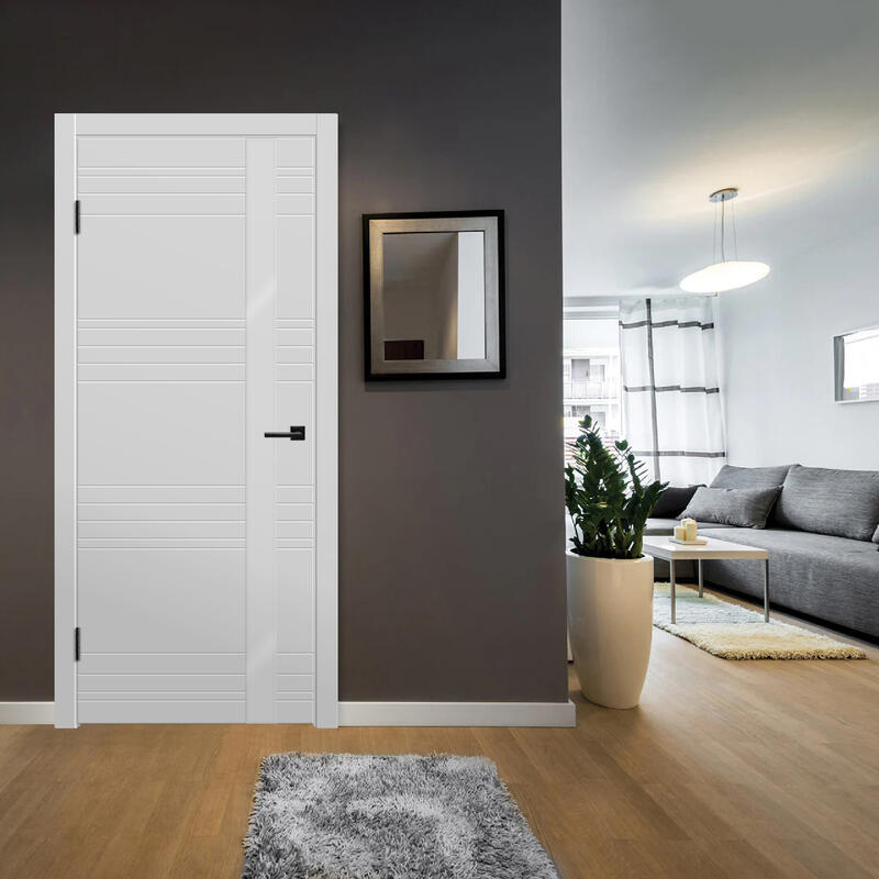 Светло-серый, 800х2000, LR, б/врезки замка и петель, стекло Лакобель светло-серый