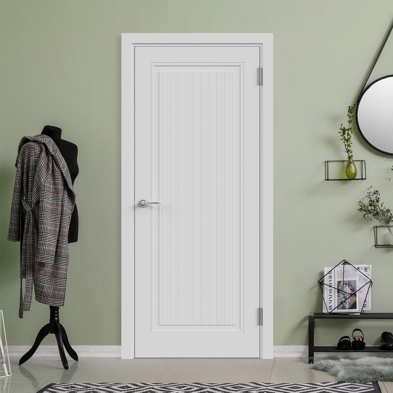 Светло-серый, 600х2000, LR, б/врезки замка и петель, фрез. Вельвет 2