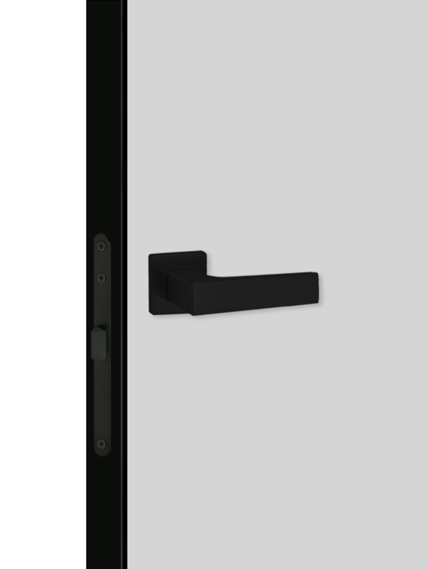 Светло-серый, 600х2000, LR, б/врезки замка и петель, кромка с 4х ст., цвет чёрный