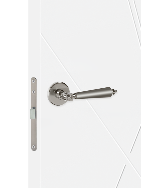 Белый, 600х2000, LR, б/врезки замка и петель