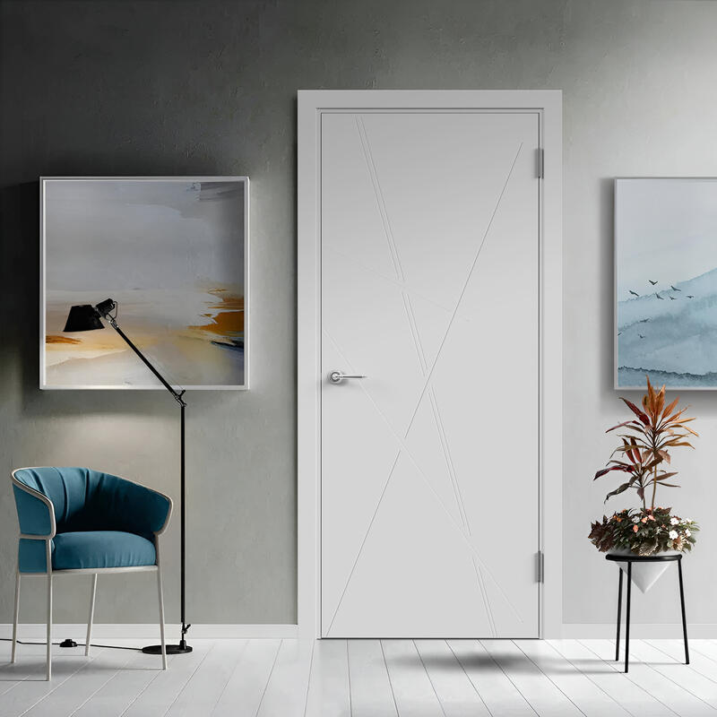 Светло-серый, 600х2000, LR, б/врезки замка и петель