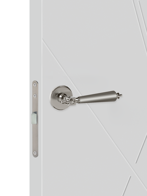 Светло-серый, 800х2000, LR, б/врезки замка и петель