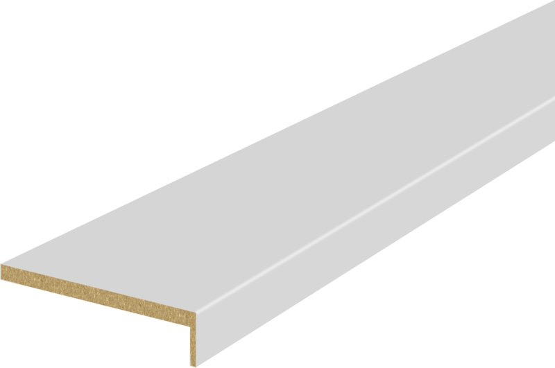 Дверной наличник эмаль телескопический L ( 8мм) Светло-серый 70х25х2200