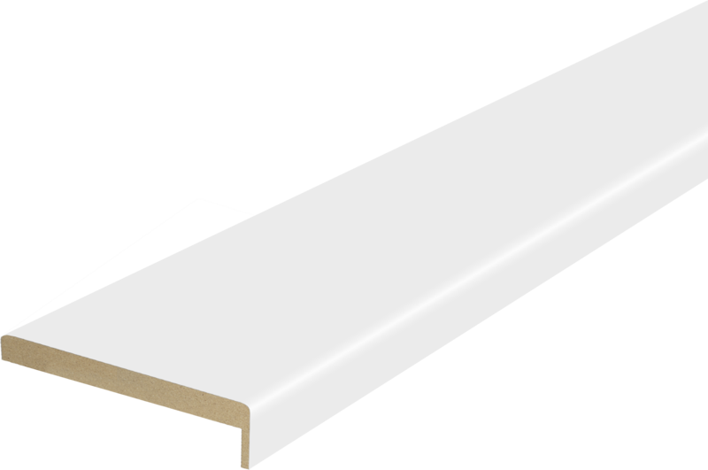 Дверной наличник эмаль телескопический L ( 8мм) Белый 70х25х2200