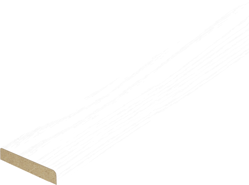 Дверной нащельник SoftTouch Ясень белый структурный 30х 8х2070