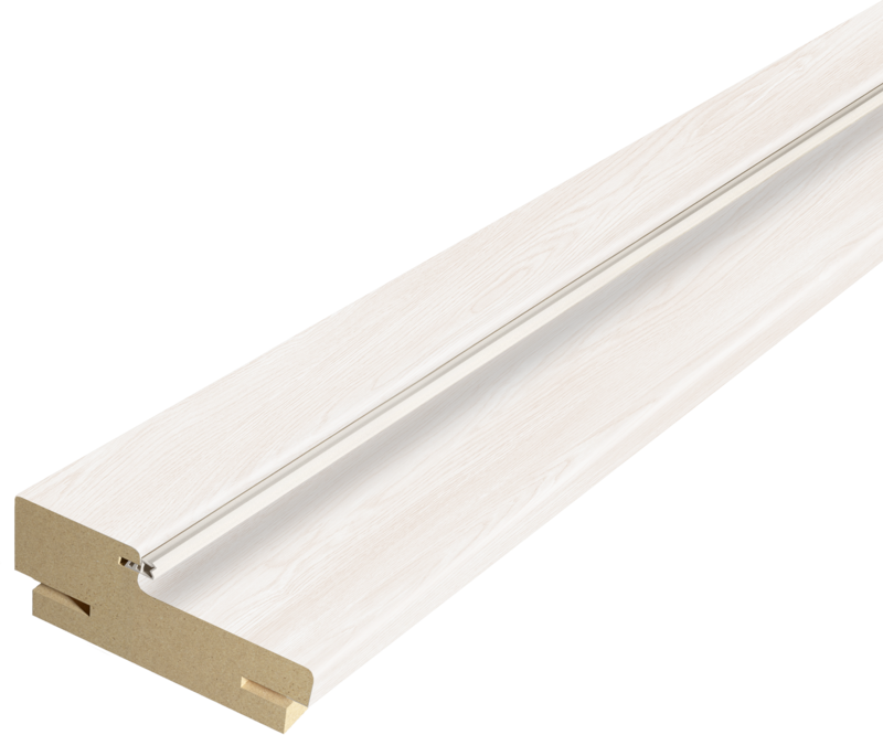 Дверная стойка ECO FLEX 70х28х2070мм телескопическая (для дверей без притвора) 44 Дуб бьянко