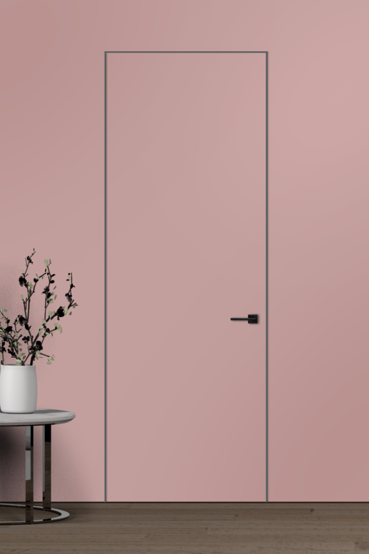 700х2000, R, з. M1895 SN, врезка п/скр. п. Morelli HH- 6 2шт, толщина 59мм, кромка с 4-х торцов