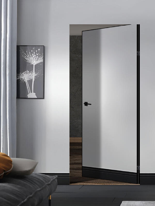 600х2000, R, з. M1895 BL (черный), врезка п/скр. п. Kubica K6360/38 2шт, чёрная алюм. кромка с 3х ст.