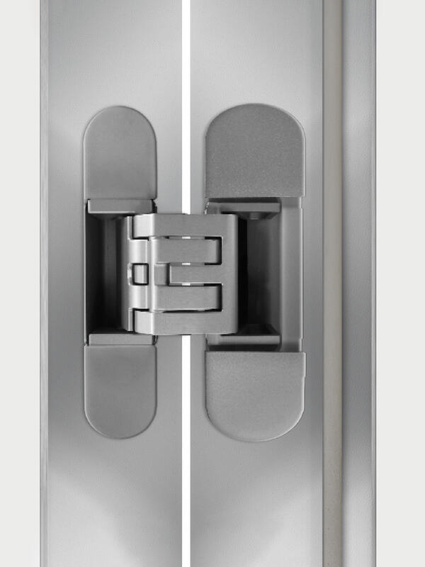 700х2300, L, з. M1895 SN, врезка п/скр. п. Kubica K1019 3шт, алюм. кромка с 4х ст.