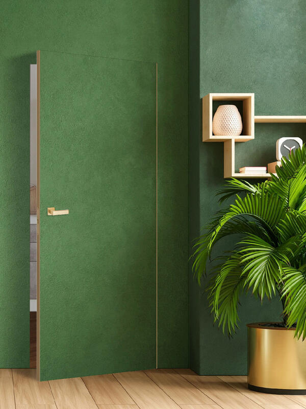 600х2000, LR, з. M1895 MSG, врезка п/скр. п. Kubica K6360/38 2шт, алюм. кромка шампань с 2х ст.