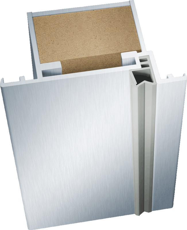 М10 (975х2053), L, отв.планка п/з. M1895 SN, скр. петли Kubica K6360/38 CS 2шт, с уплот.