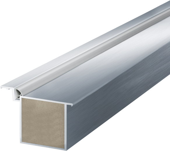 2 стойки (2253мм, запил под 45°) и перекладина 1050мм, L, отв.планка п/з. M1895 SN, скр. петли Kubica K1019 CS 2шт, с уплот., чертеж