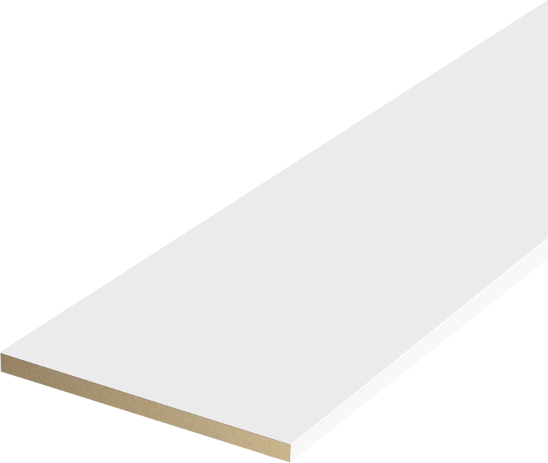 Дверной добор полипропилен цвет Белый 125х10х2100