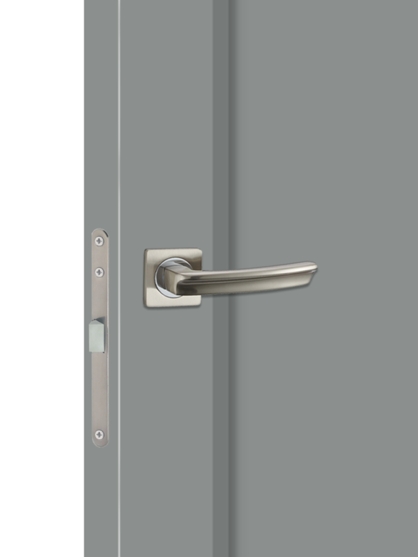 Серый Агат, 600х2000, LR, б/врезки замка и петель