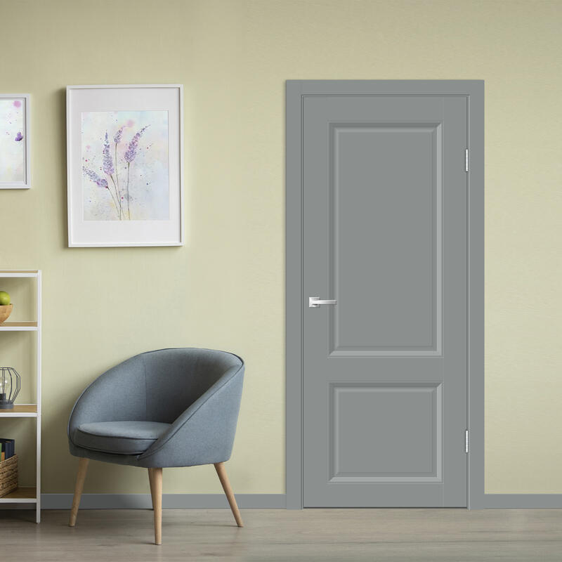 Серый Агат, 900х2000, LR, б/врезки замка и петель