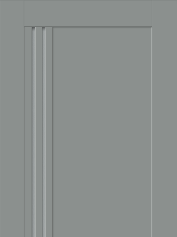 Серый Агат, 600х2000, LR, б/врезки замка и петель, стекло Мателюкс