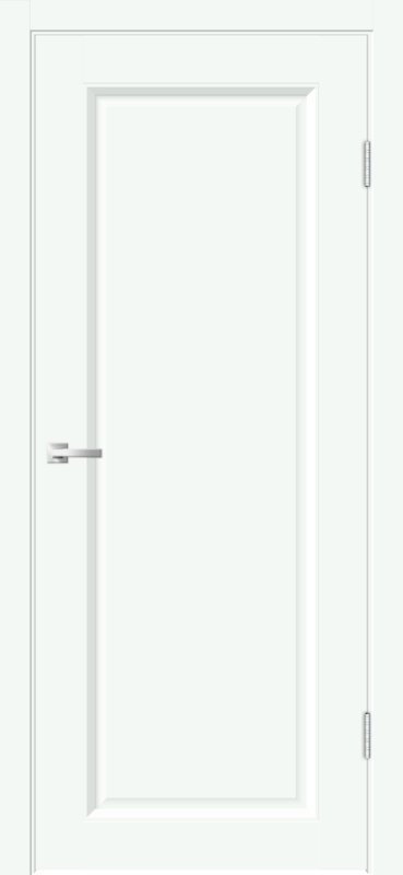 Межкомнатная дверь EMALUX ALTO 21 глухое 4P без притвора Эльбрус 600х2000