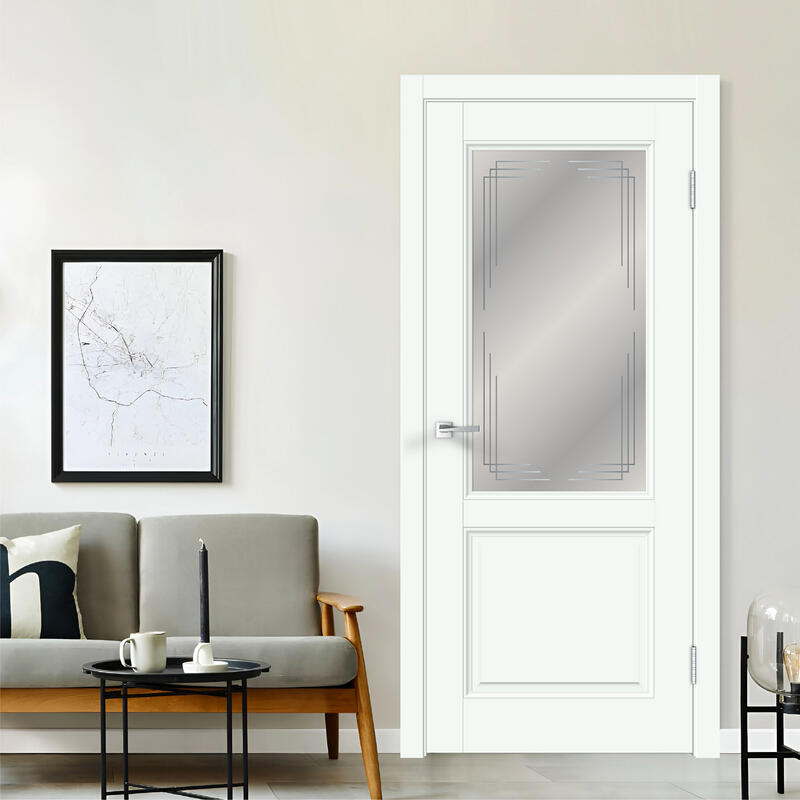 Эльбрус, 600х2000, LR, б/врезки замка и петель, стекло Грани Мателюкс