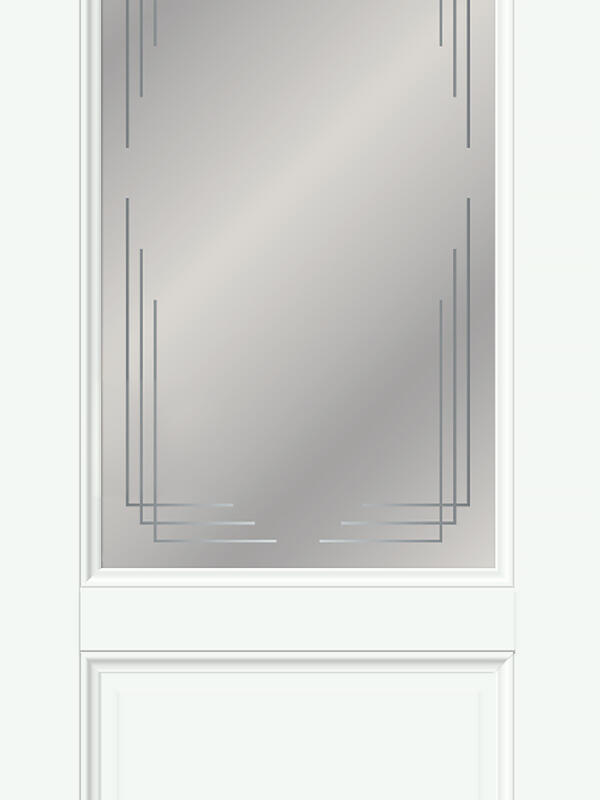 Эльбрус, 600х2000, LR, б/врезки замка и петель, стекло Грани Мателюкс