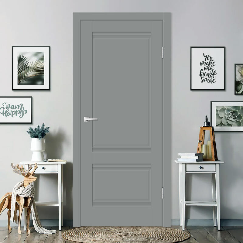 Серый Агат, 800х2000, LR, б/врезки замка и петель