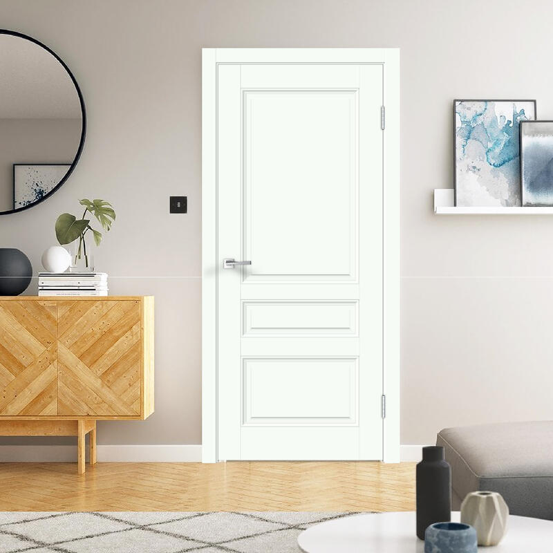 Белый Опал, 600х2000, LR, б/врезки замка и петель