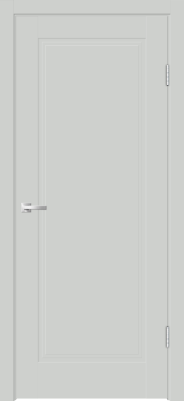 Межкомнатная дверь ЭМАЛЮКС АЛЬТО 22 глухое 4P без притвора Доломит 600х2000
