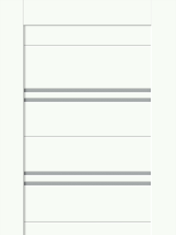 Белый Опал, 800х2000, LR, б/врезки замка и петель, стекло Мателюкс