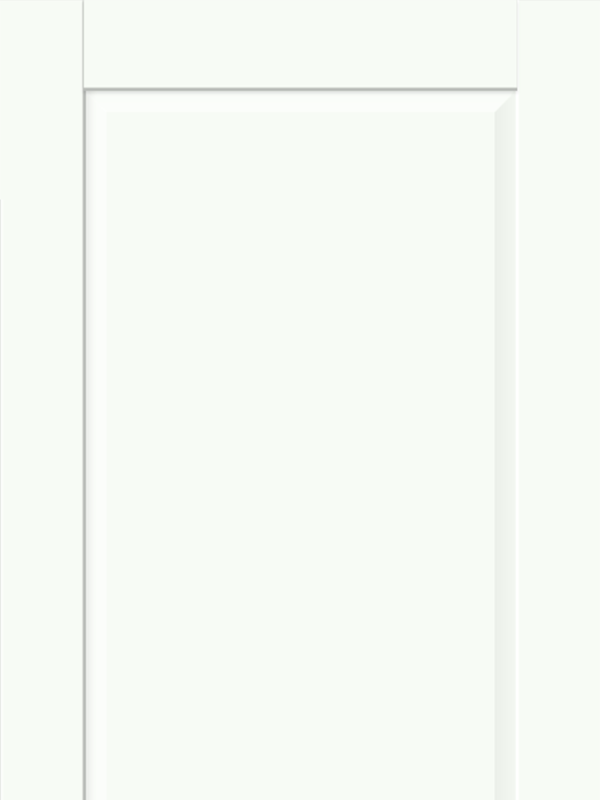 Белый Опал, 800х2000, LR, б/врезки замка и петель, филенка+зеркало