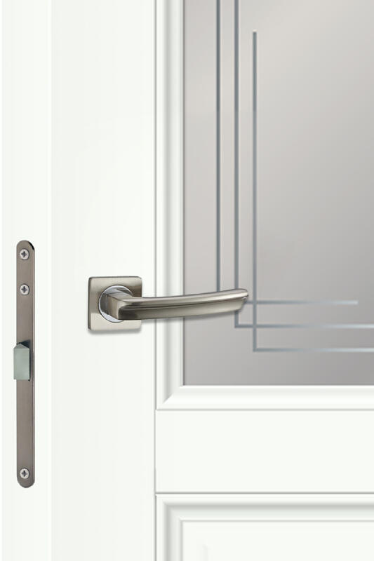 Белый Опал, 800х2000, LR, б/врезки замка и петель, стекло Грани Мателюкс