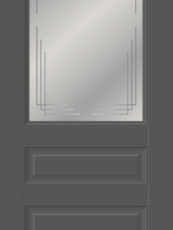 Феникс, 900х2000, LR, б/врезки замка и петель, стекло Грани Мателюкс