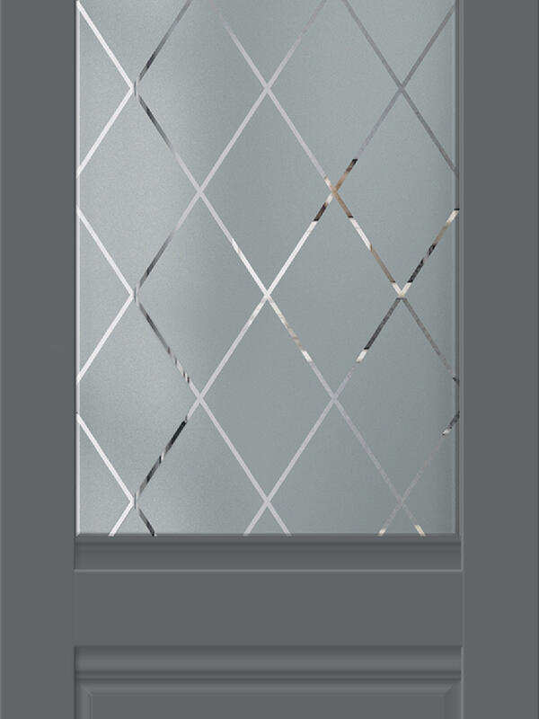 Вулкан, 900х2000, LR, б/врезки замка и петель, стекло РОМБ светлый