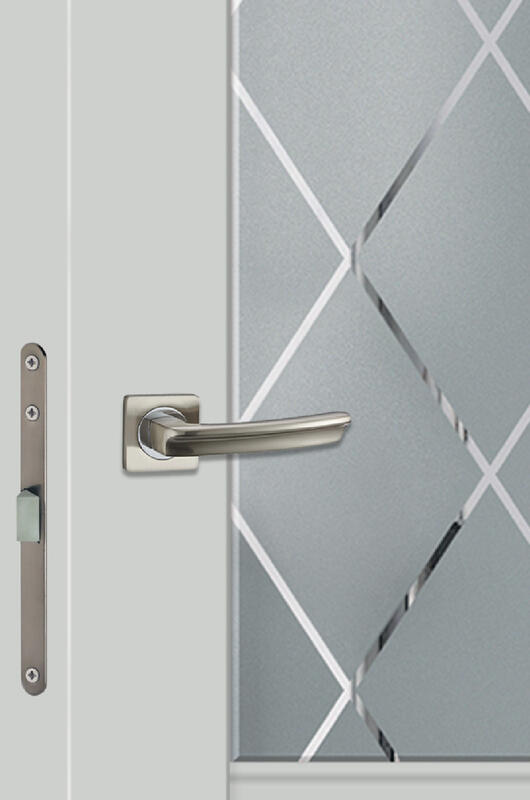 Доломит, 900х2000, LR, б/врезки замка и петель, стекло РОМБ светлый