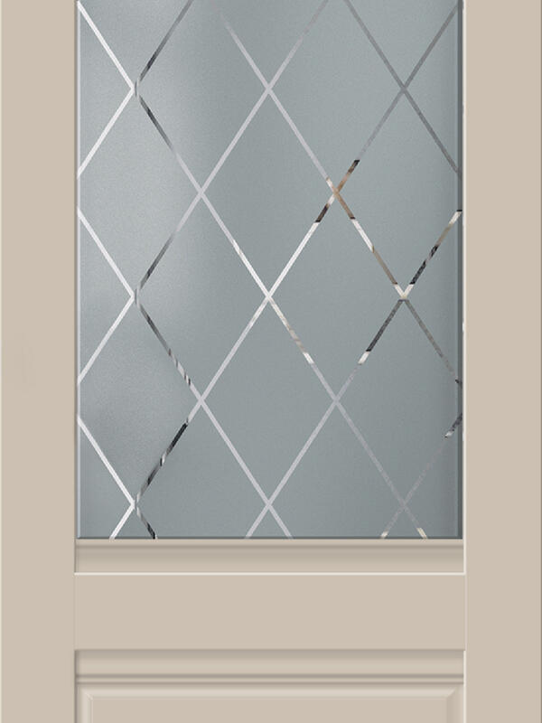 Кварцит, 600х2000, LR, б/врезки замка и петель, стекло РОМБ светлый