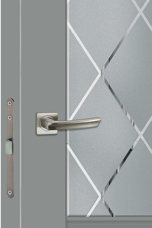 Серый Агат, 900х2000, LR, б/врезки замка и петель, стекло РОМБ светлый