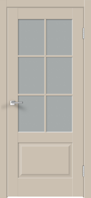 Кварцит, 900х2000, LR, б/врезки замка и петель, стекло Мателюкс