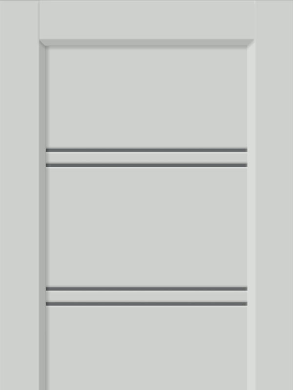 Доломит, 600х2000, LR, б/врезки замка и петель, стекло Мателюкс Графит