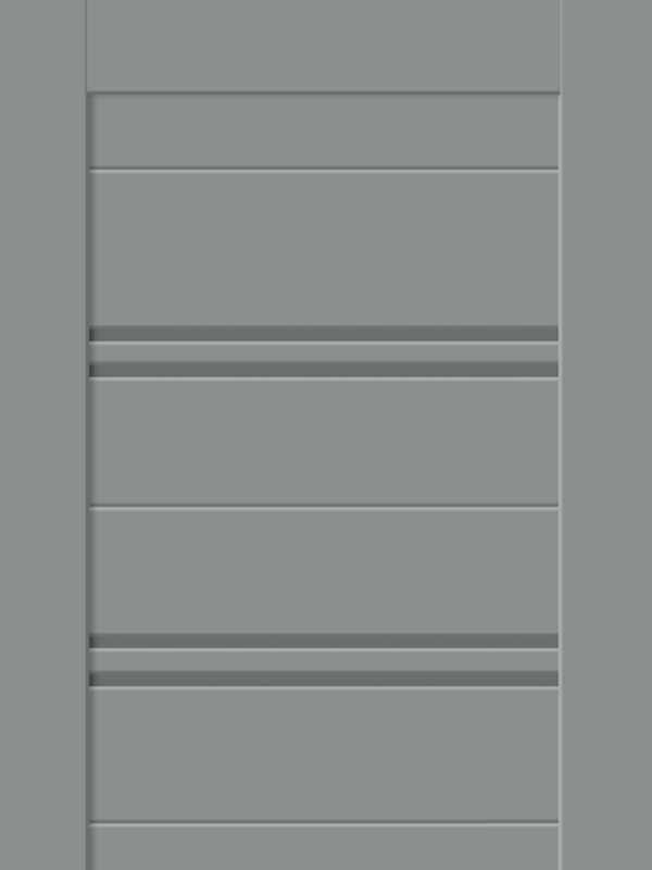 Серый Агат, 600х2000, LR, б/врезки замка и петель, стекло Мателюкс Графит